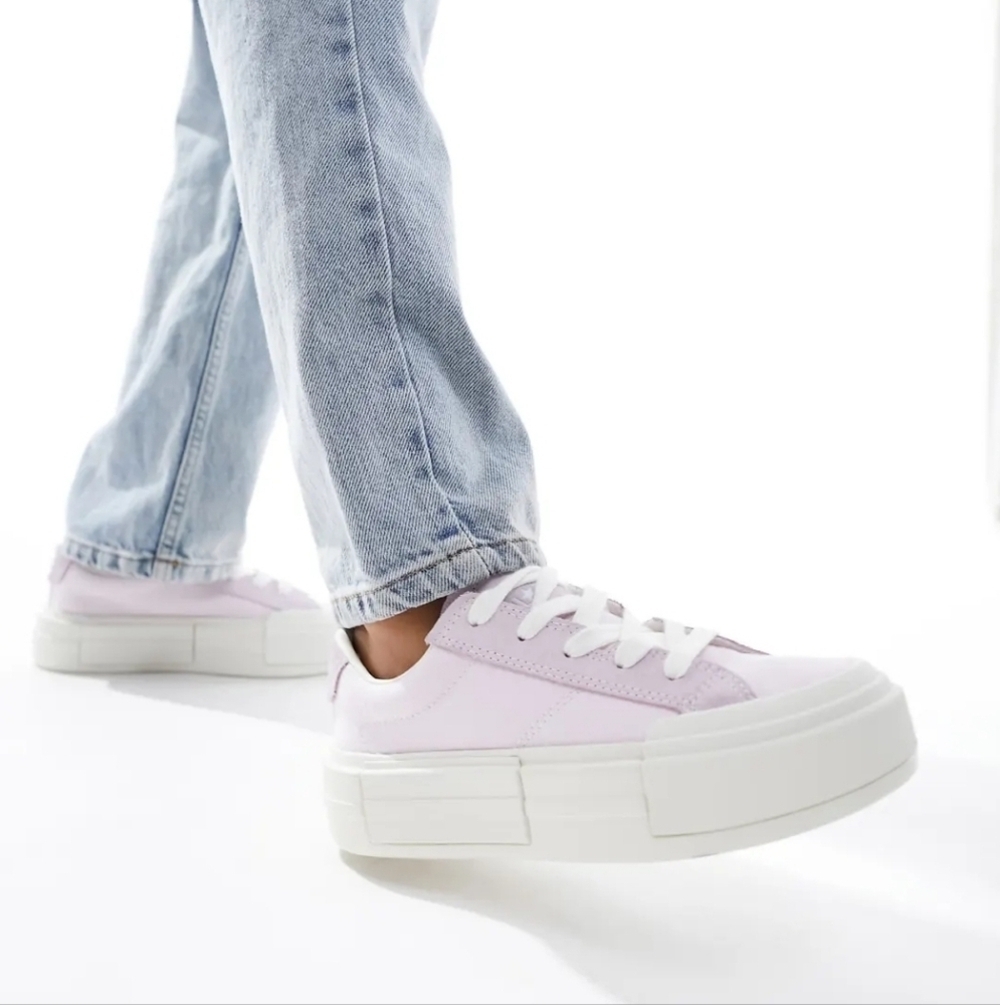 Converse CTAS Cruise Sneakers Platform in Lilac Womens NEW